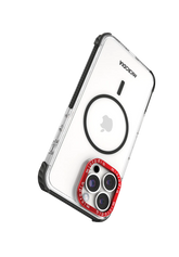 MICRODIA CRYSTAL GEAR™ High Transparency Protective iPhone Case - Black